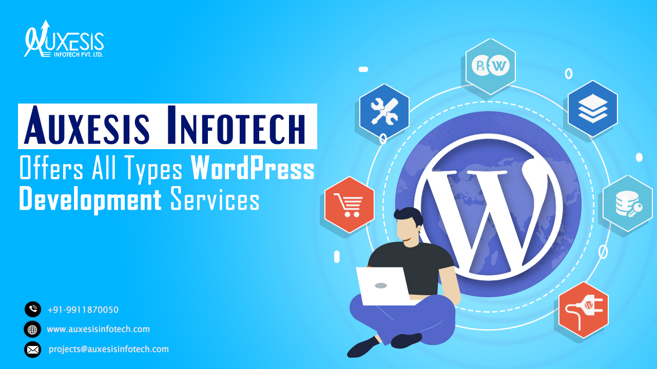 Auxesis Infotech Offers All Types WordPress Development Services