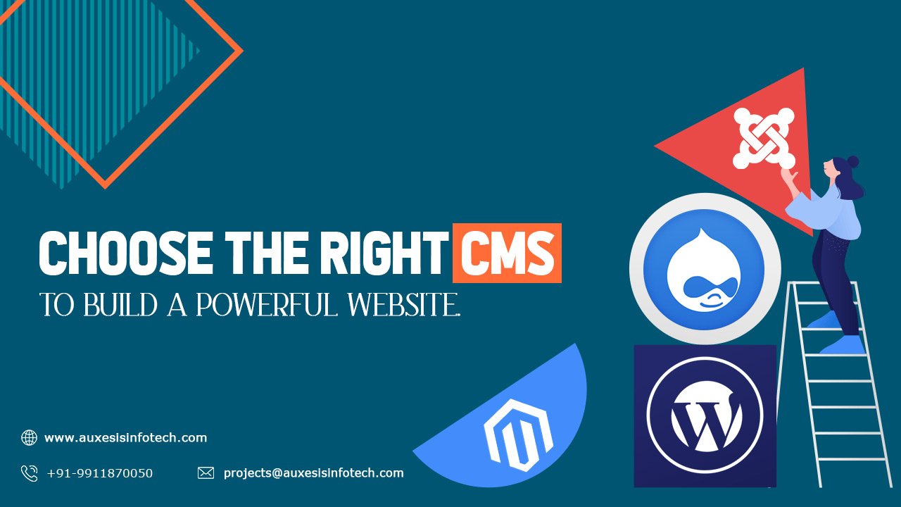 Choose The Right CMS to Build a Powerful Website.