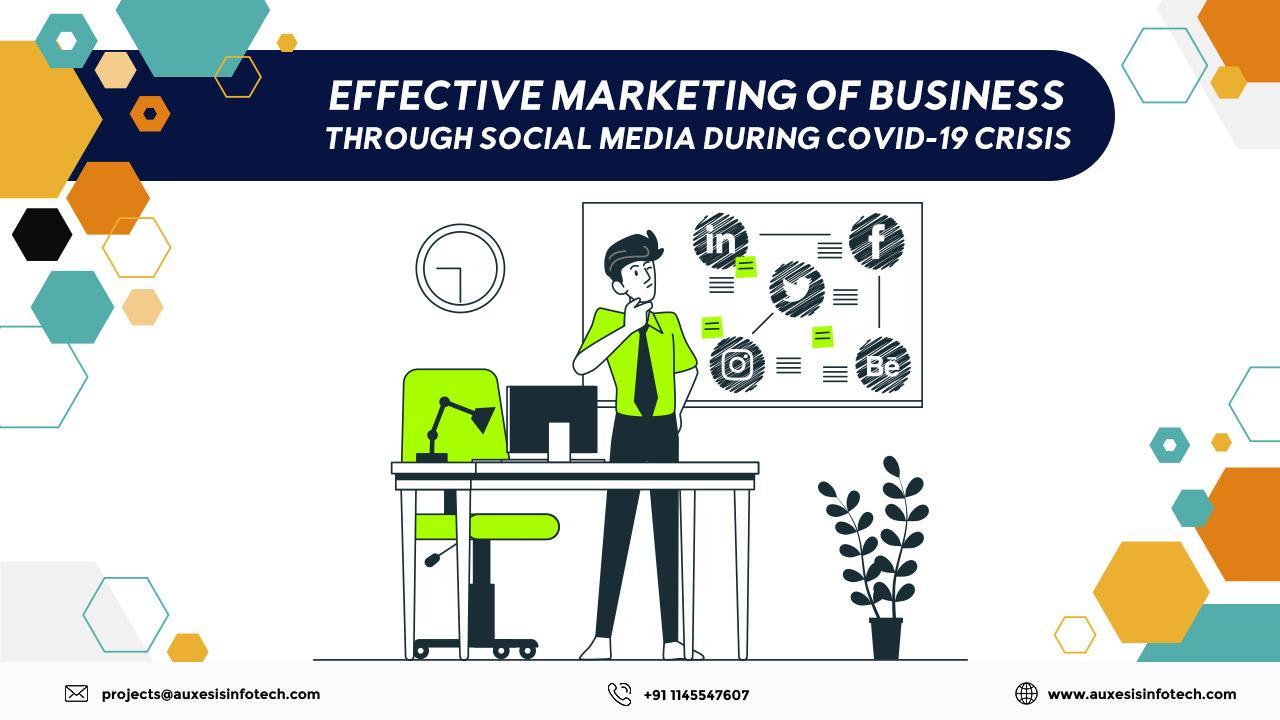 Effective Marketing of Business Through Social Media During COVID-19 Crisis