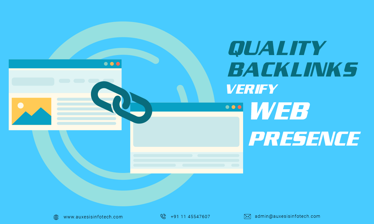 Quality Backlinks Verify Web Presence