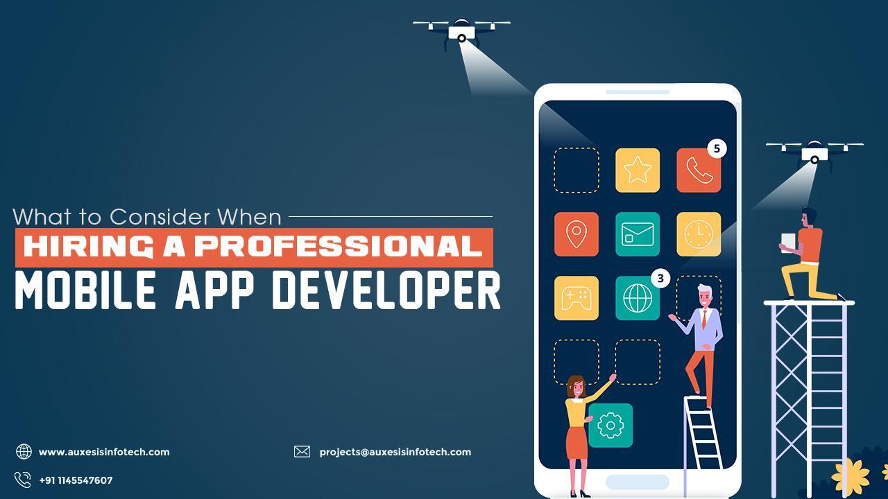 What to Look For in a Mobile App Developer