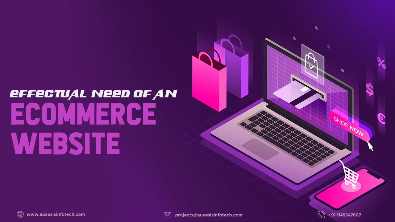 Effectual Need of an Ecommerce Website
