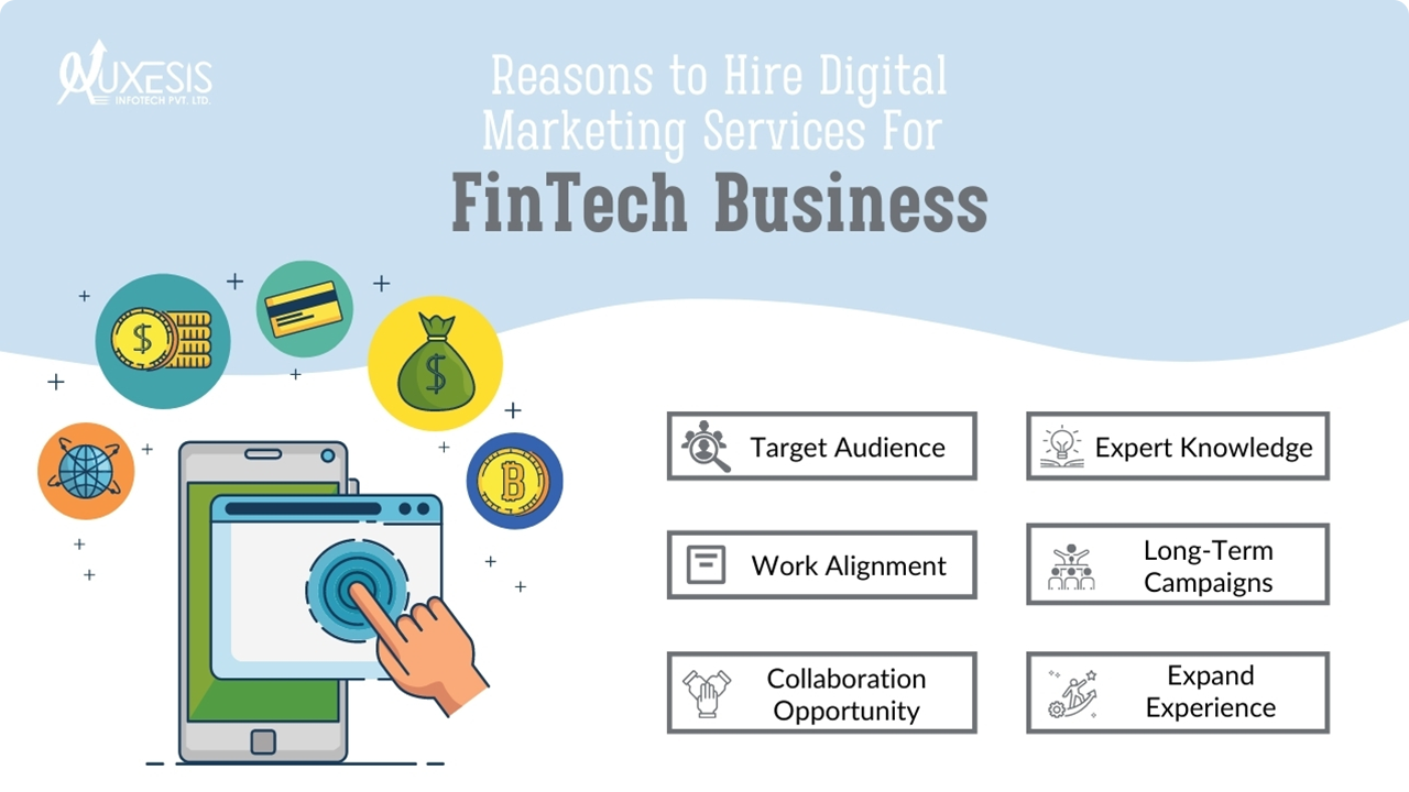 Reasons to Hire Digital Marketing Services For Your FinTech Business