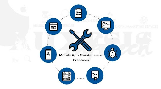 What are the best practices for mobile app maintenance?