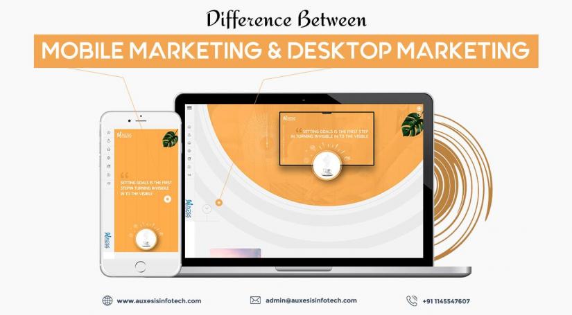 mobile marketing and desktop marketing