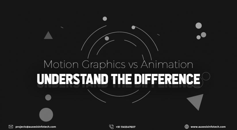 Motion Graphics vs Animation: Understand the Difference