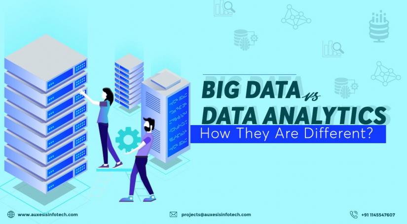 What are the differences between "Big Data" and “Data Analytics”?