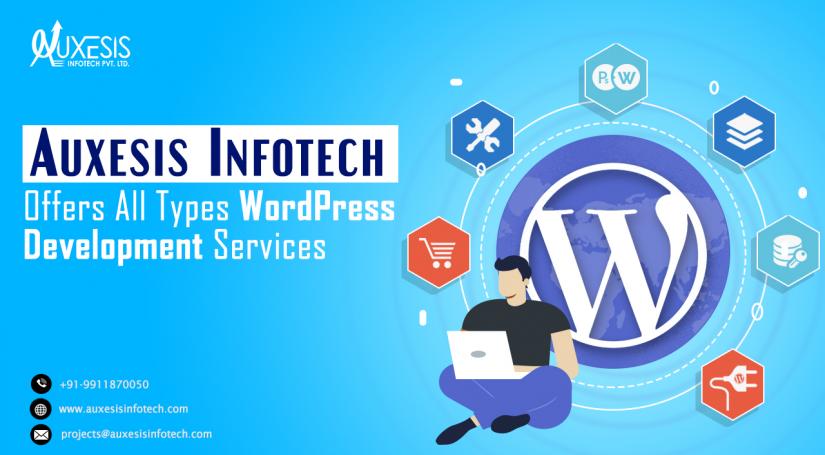 Auxesis Infotech Offers All Types WordPress Development Services